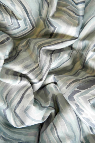 Комплект постільної білизни Novel Dunes 2.0 блакитний із малюнком Decoflux 