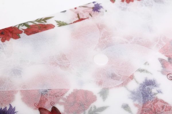 Папка-конверт на кнопке А4+ P0139 в ассортименте Bourgeois 