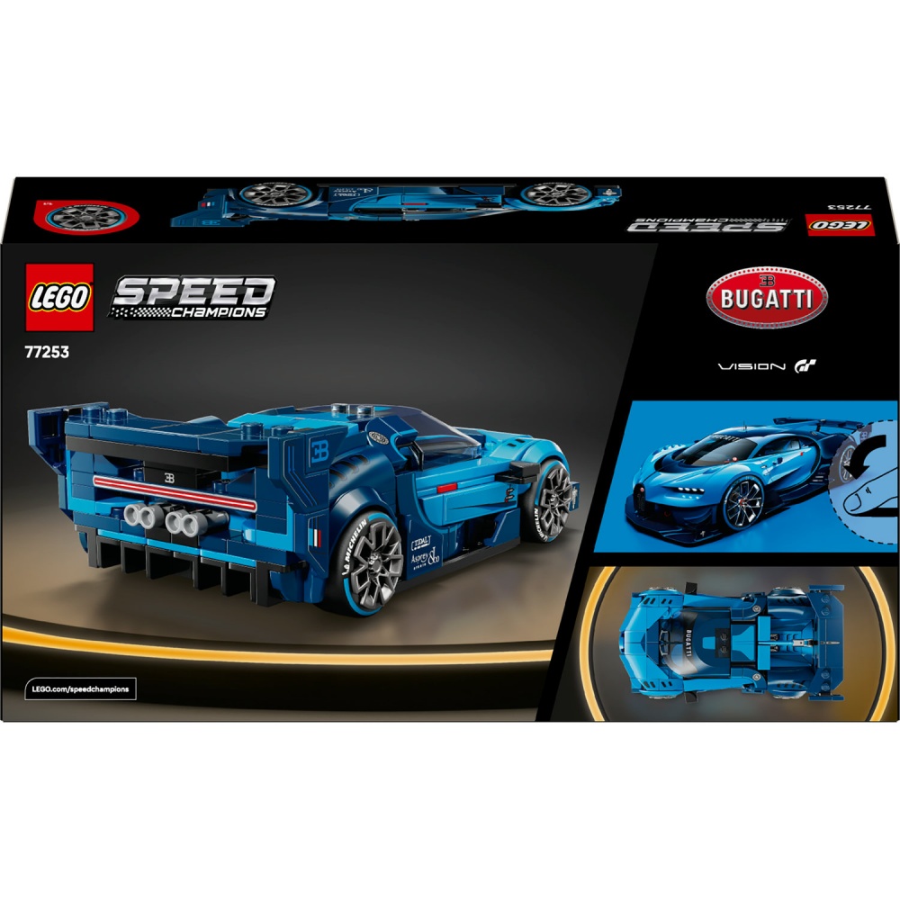Конструктор LEGO Speed Champions Спортивний автомобіль Bugatti Vision GT Hyper 77253