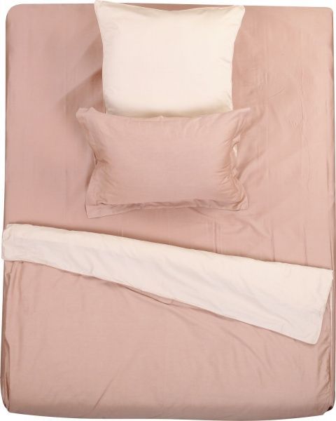 Комплект постельного белья Loft 1,5 кофейно-бежевый Karna 