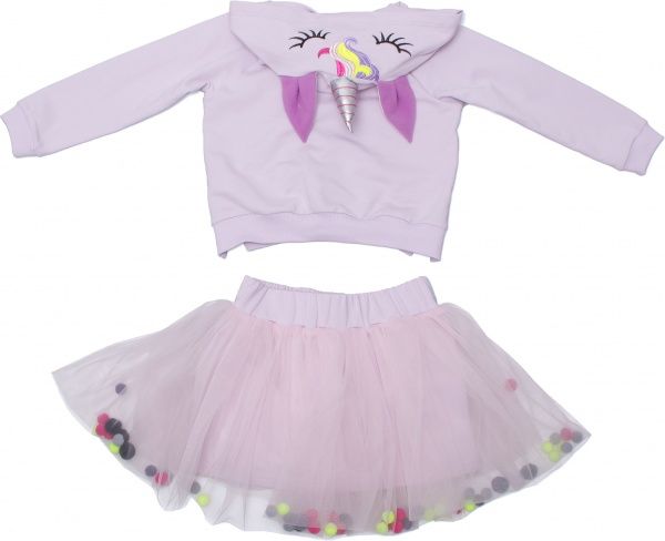 Комплект для дівчаток Luna Kids 4626/3 р.128 бузковий 