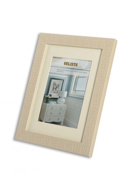 Рамка для фотографии со стеклом Velista 28D-011-489v 30х40 см бежевый 