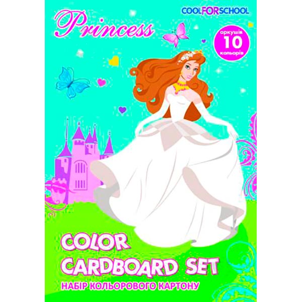 Набор цветного картона CFS CF05281-08 10 листов