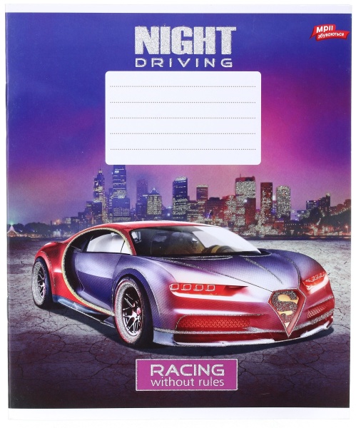 Тетрадь школьная с глитером 18 листов в линейку в ассортименте Мечты сбываются