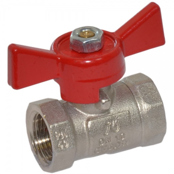 Кран шаровой Bonomi 3/8 ВВ