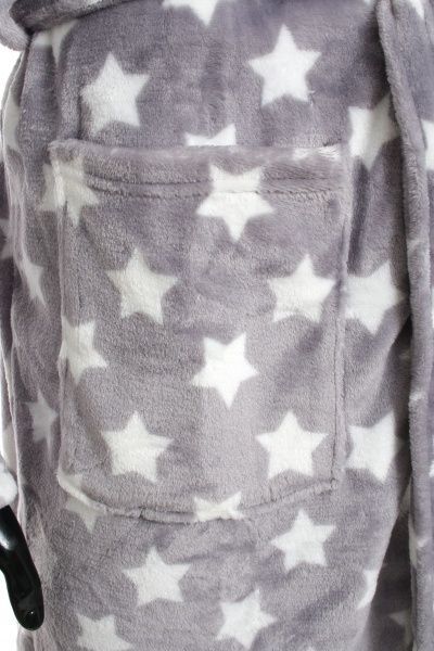 Халат чоловічий La Nuit Зірки р. XL сірий 