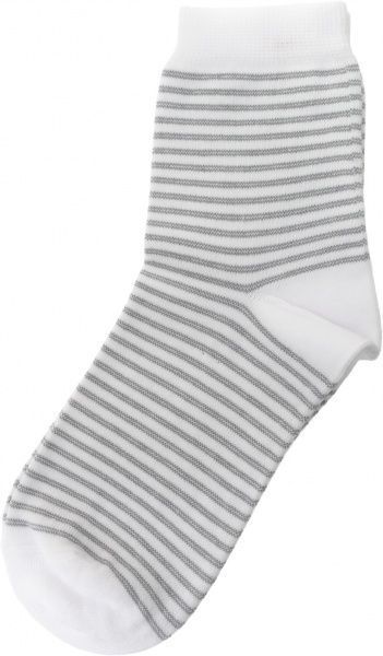 Шкарпетки Conte CLASSIC р. 23 білий із сірим 