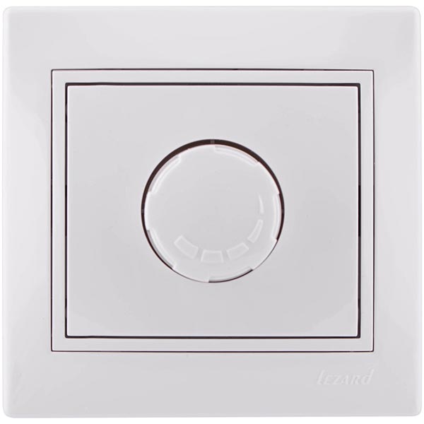 Светорегулятор поворотный Lezard MIRA 10 А 250 В 800Вт IP20 белый 701-0202-115