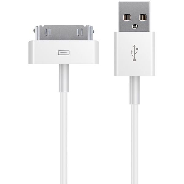 Кабель Luxe Cube 30PIN to USB white