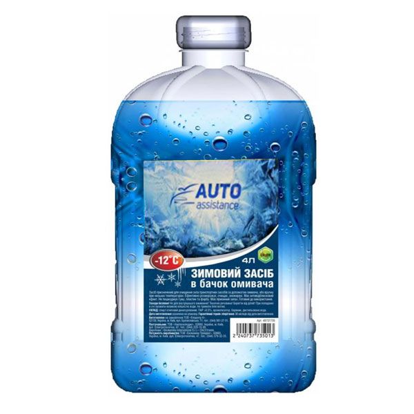 Зимнее средство в бачок омывателя AutoAssistance -12°C 4 л