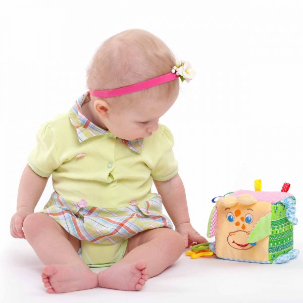 Игрушка на коляску Macик жираф-озорник МС 110202-04