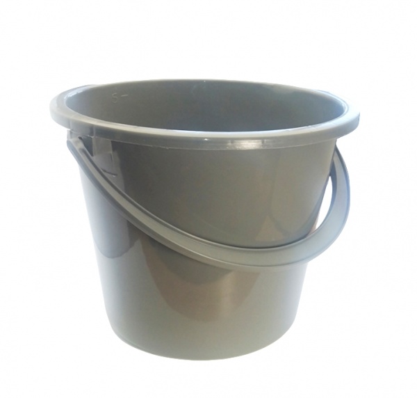 Ведро MTM 5 л серый 