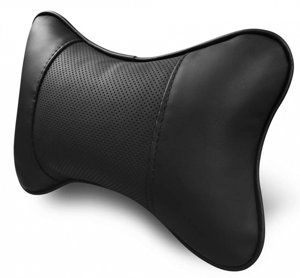 Подушка-подголовник Auto Assistance Proline 28х20х8 см черная AP-BL05