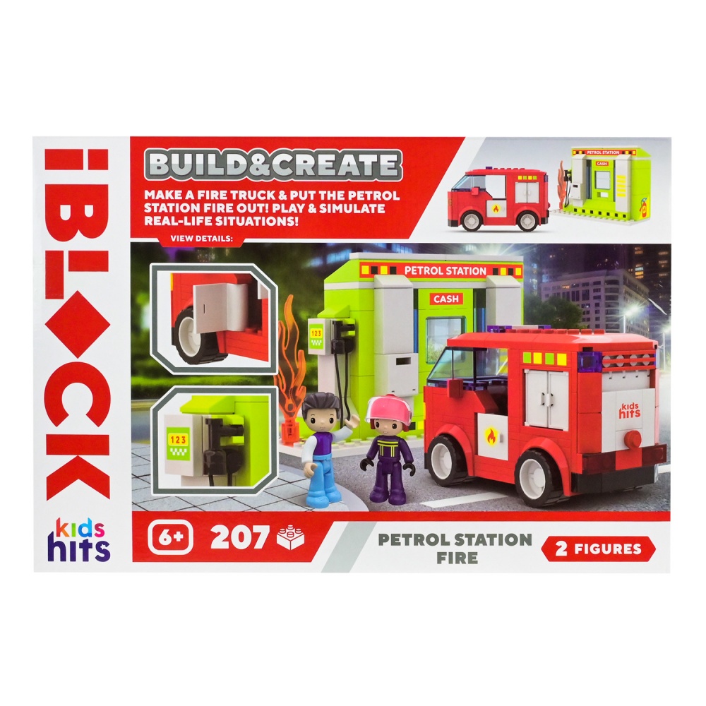 Конструктор Iblock FIRE 207 дет. KH43/002/2