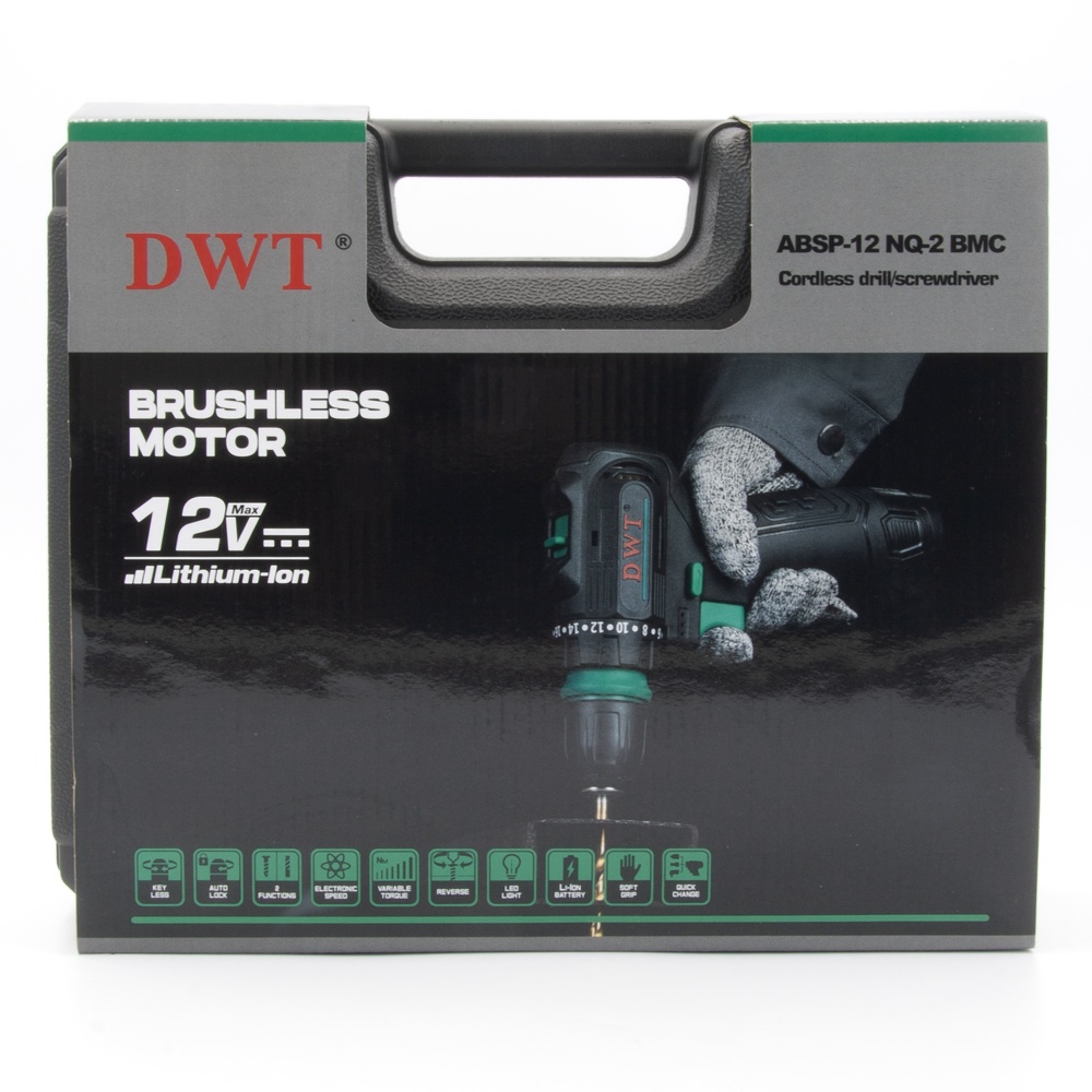 Шуруповерт акумуляторний DWT ABSP-12 NQ-2 BMC ABSP-12 NQ-2 BMC