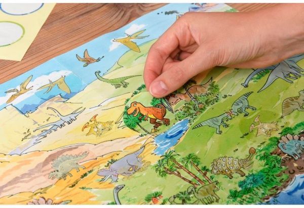 Набір наліпок Scribble Down Динозаври, з онлайн-додатком (SD / 22)