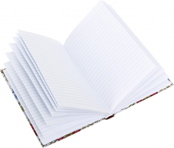 Книга для нотаток А6 метал 240 стор 120 арк лінія 18133-18136