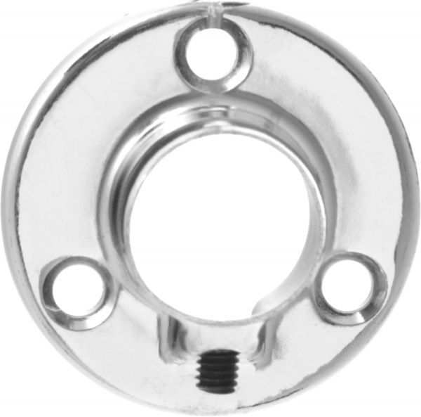 Фланець для труби  DC d16 мм сталевий хром