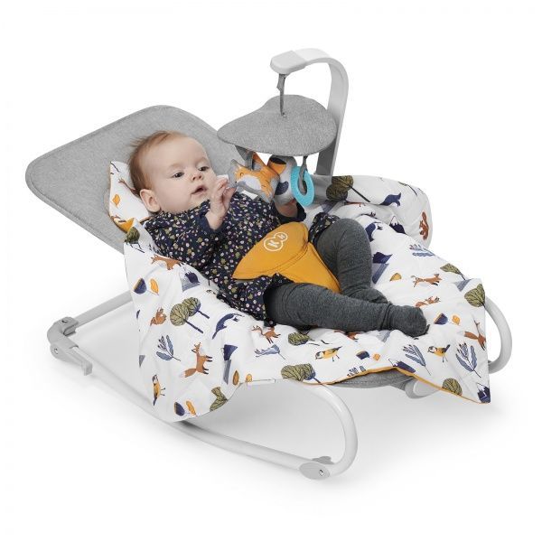 Кресло-шезлонг Kinderkraft Felio серый