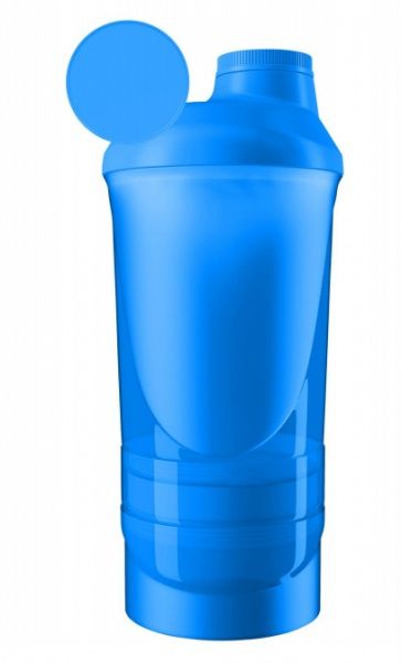 Шейкер спортивный 600 мл голубой ShakerStore