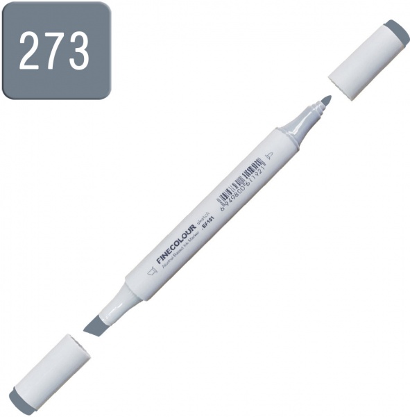 Маркер спиртовой FINECOLOUR Junior EF101-273 резкий серый №9 