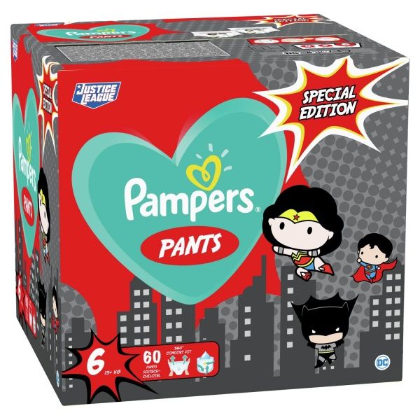 Підгузки-трусики Pampers Pants Розмір 6 (15+ кг) 60 шт.