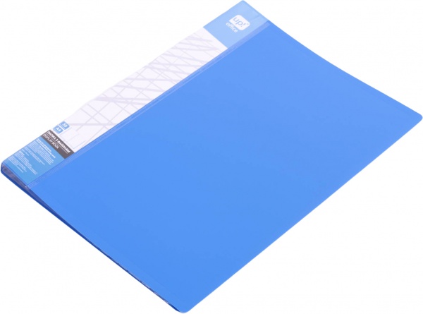 Папка А4 с 30 файлами синий UP! (Underprice)