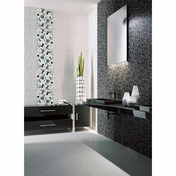 Плитка InterCerama Techno Чорна 23x60 167 082 