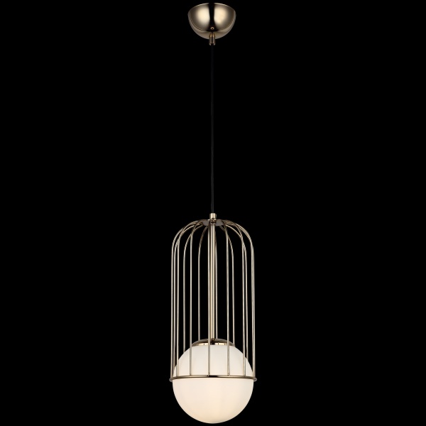 Люстра подвесная Vio Concept by LUCEA Capola 1x40 Вт Е27 золотой 1565-80-01 