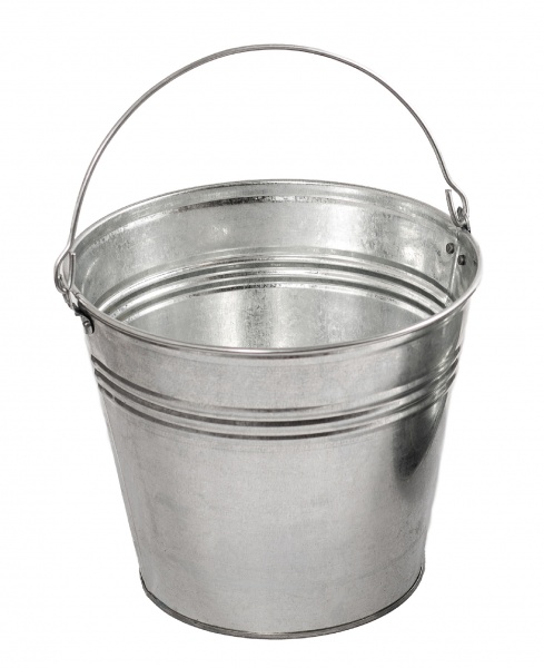 Відро Арма оцинковане 15 л срібний 