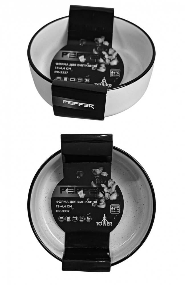 Форма для випікання Pepper Форма для випікання Tower кругла PEPPER, 13x4.4 см