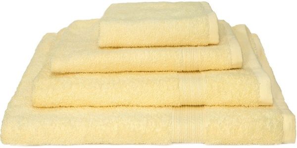 Полотенце Косичка 70x140 см желтый Simi 