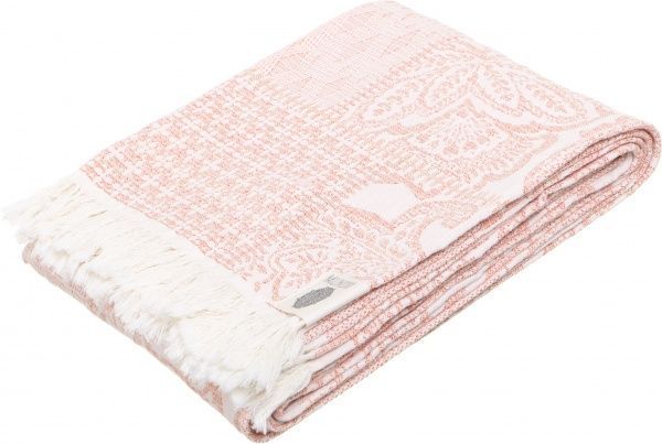 Пештемаль Орнамент stone wash 90x170 см кораловий B. Sousa Dias & Filhos S.A. 