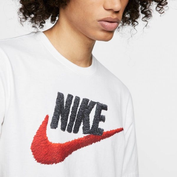 Футболка Nike M NSW TEE BRAND MARK AR4993-100 2XL білий