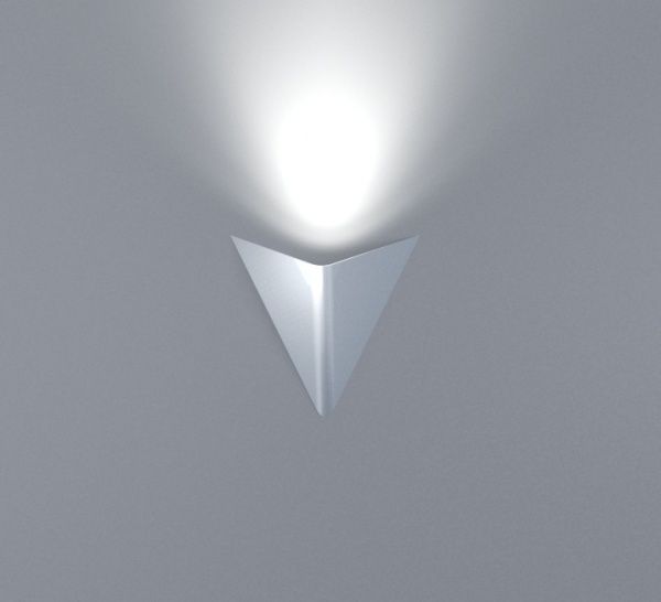 Светильник настенный Iterna DELTA 1xGU10 серебряный 