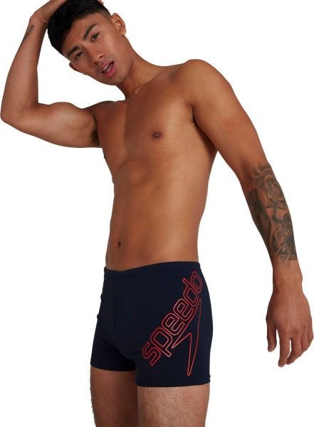 Плавки Speedo Boom Logo Placement Aquashort 8-12417F889 р.34 черный