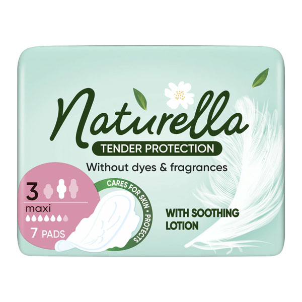 Прокладки гігієнічні Naturella Ніжний Захист Maxi (Розмір 3) 7 шт.
