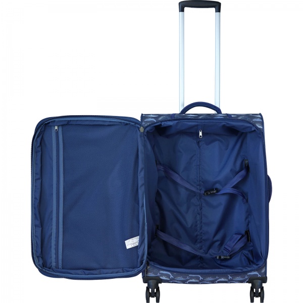 Валіза Bagland Кити M 51 л різнокольоровий суб.974 (37966244) 