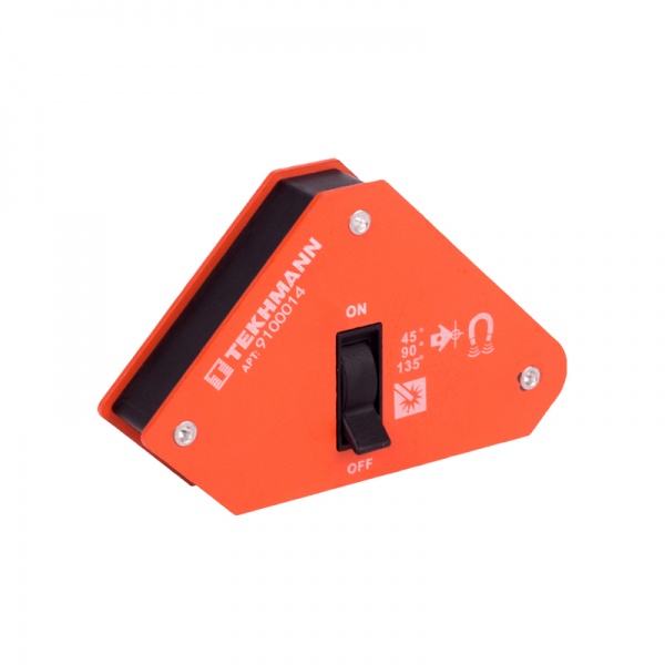 Магнит для сварки Tekhmann треугольный с положением для хранения 14 кг 9100014