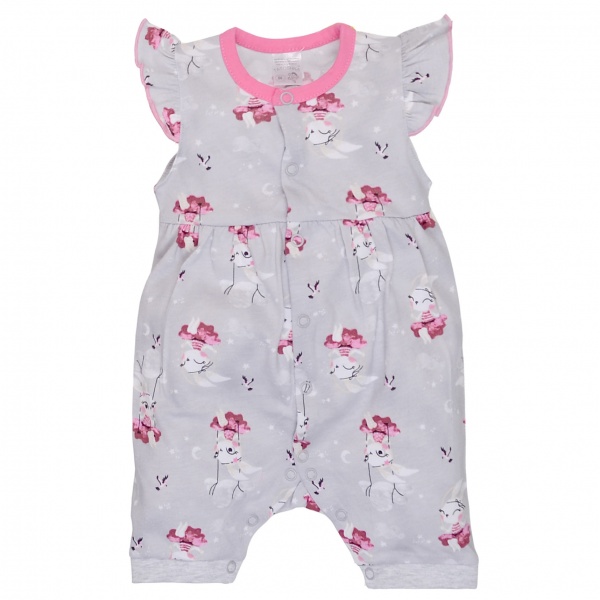 Полукомбинезон для девочки Татошка р.62 серый 1601261сзц 