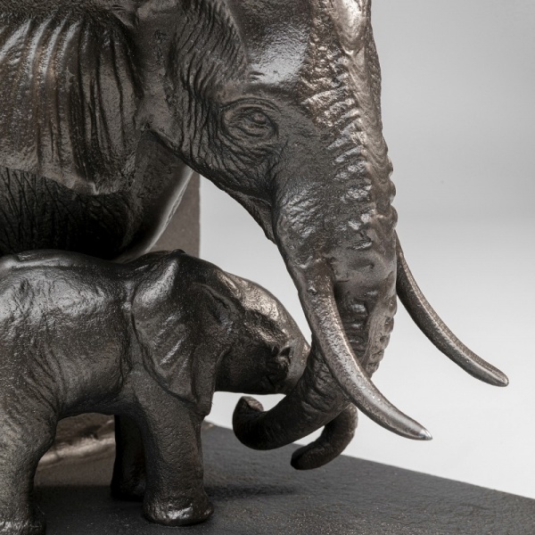 Статуетка Книготримач Elephant Family 19х33х21 см (54094) KARE Design