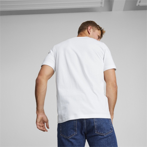 Футболка Puma REFLECTIVE GRAPHIC TEE PUMA WHITE 67177102 р.XL білий