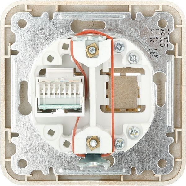 Розетка комп’ютерна Makel Lillium Natural дуб