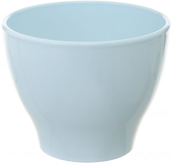 Горщик керамічний Ceramika-design КС-2 глазур круглий 2л небесно-блакитний 