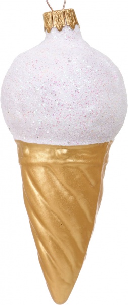 Декорация новогодняя Формовая игрушка в ассортименте 9 см 