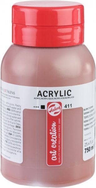 Фарба акрилова (411) Сієна палена 750 мл Talens Art Creation Royal Talens