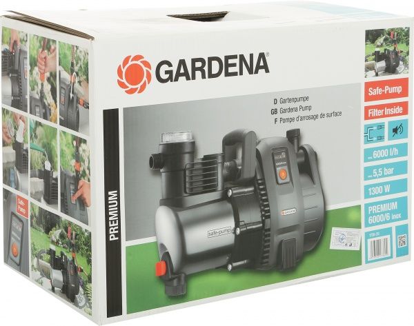 Насос садовый Gardena Premium 6000/6 inox 