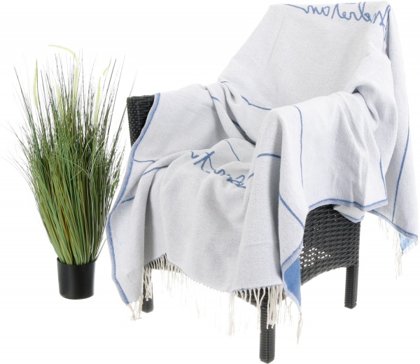 Плед by Andre TAN Список бажань 140x200 см синій SoundSleep 