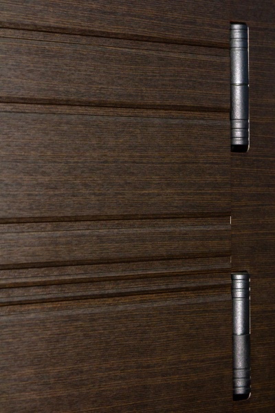 Двері вхідні Булат Гарант 514 венге горизонт темний 2050x850 мм праві