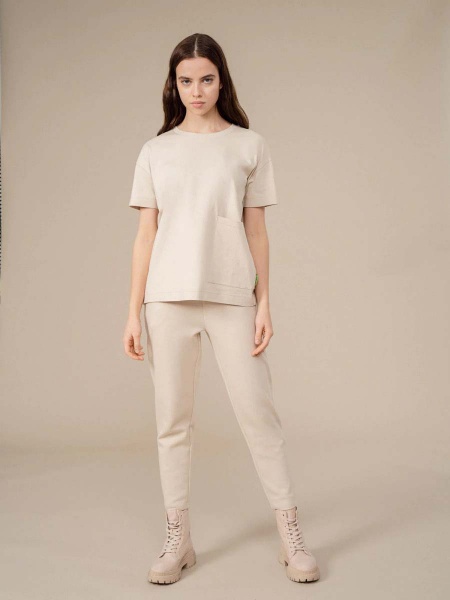 Футболка Outhorn HOL22-TSD607-83S р.XL бежевий